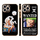 Luffy Zoro One Piece Funda Para iPhone Case 2pcs Tpu Opb04