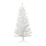 Mini Árbol De Navidad Artificial Blanco De 4 Pies