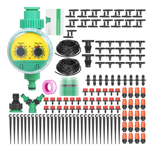 Kit Riego Por Goteo Sistema Automático 30m.jardín