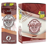 Tubo Y-o Papel Para Armar Twisted Hemp Wraps Sweet 4 Hojas P