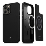 Funda Para iPhone 12 (2020), Negro/delgada/cargadora