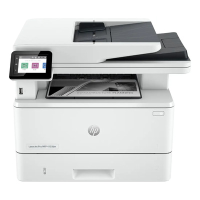 Impresora Multifuncional Hp Laserjet Pro Mfp 4103dw Blanco