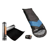 Saco De Dormir Térmico Ntk Viper + Isolante Aluminizado Eva