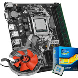 Kit Upgrade Intel Core I5 3470 8gb Ram Placa Mãe H61 Cooler
