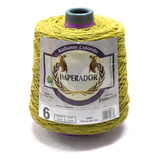 Barbante Colorido Barbantextil Imperador 4/6 610m Cor Amarelo Bebê