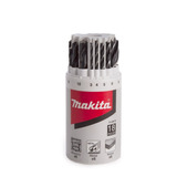 Juego De Mechas Makita 18 Piezas P-23818 Madera Metal Pared