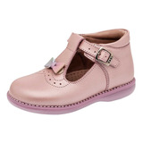 Zapato Casual Bebe Niña Dogi 728 Rosa Moño 12-17 100-809 T3