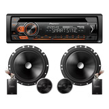 Toca Cd Pioneer Deh-s4280bt Karaoke Bluetooth + Kit 2 Vias