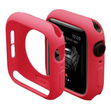 Protector De Silicon Rojo Compatible Con Apple Watch