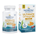 Nordic Naturals Ultimate Omega 2x Teen Fresa 60 Capsulas