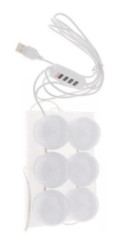 2 Bombillas Led Tipo Tocador Para Espejo, Lámpara Cosmetic 6