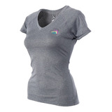 Playera The North Face Mujer Gris Reaxion Amp Nf00a9jzgdl