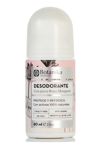 Botanika Desodorante Roll On Rosa Mosqueta X 60ml Natural