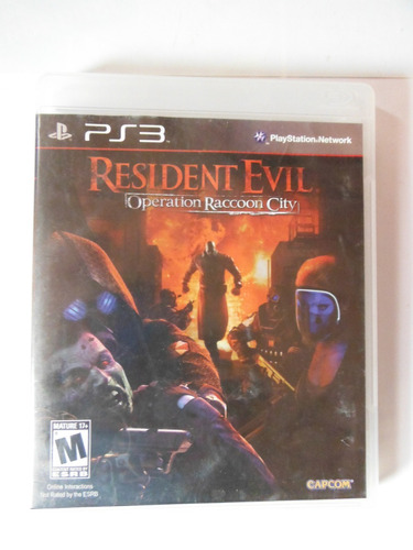 Ps3 Playstation Resident Evil Operation Raccon City Videogam