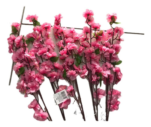 200 Flores De Cerejeira Artificial Pessegueiro Decoração63cm