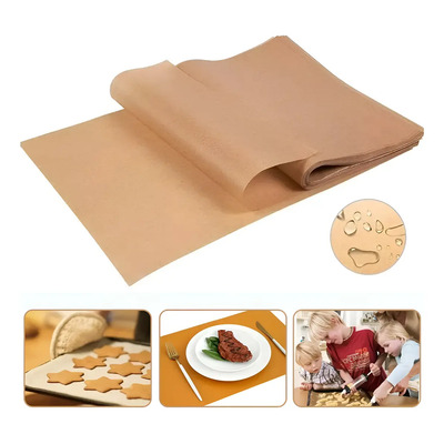 200 Hojas Papel Hornear Pergamino Antiadherente Mantequilla | MercadoLibre