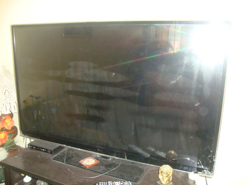 Tv De Led Lcd 3d LG 55 Fullhd Usada Lx9500
