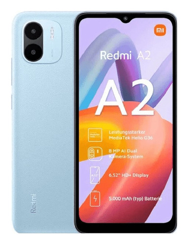 Celular Xiaomi Redmi A2 Ligth Blue 2gb 64gb Us