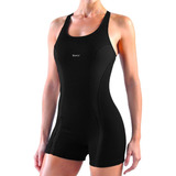 Malla Natacion Short Pierna Mujer  Resiste Cloro Friendly®