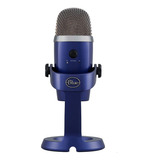 Microfone Condensador Blue Yeti Nano Azul - Pc