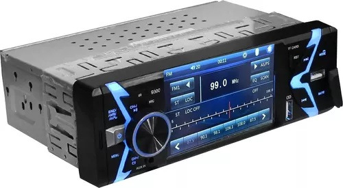  Radio Dvd Bluetooth Mp5 1 Din 4 Pol Espelhamento Usb Aux Sd