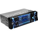  Radio Dvd Bluetooth Mp5 1 Din 4 Pol Espelhamento Usb Aux Sd