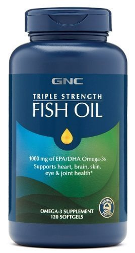 Suplemento En Cápsula Gnc  Triple Strength Fish Oil Dietético