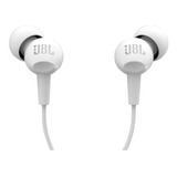 Jbl C100si Audifonos Alambricos Con Microfono Blanco