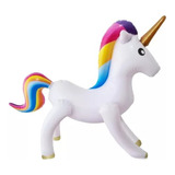 Unicornio Inflable Juguete Para Niña Caballo Pony Mascota 