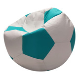 Sillón Puff Kids Balón De Soccer Confortable