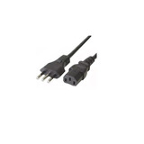 X2 Cable Fuente De Poder Multiples Usos 1.8mts Cobre C13 