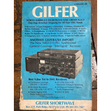 Catálogo Radio Amador Gilfer Antigo Usado = Cobra Motoradio
