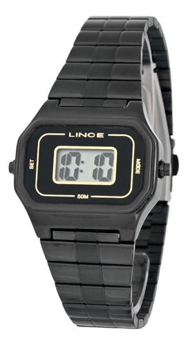 Relogio Lince Feminino Digital Sdn4608l Bxpx Preto Original