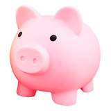 Banco De Dinero En Forma De V Cute Pig Bank De Plástico Para