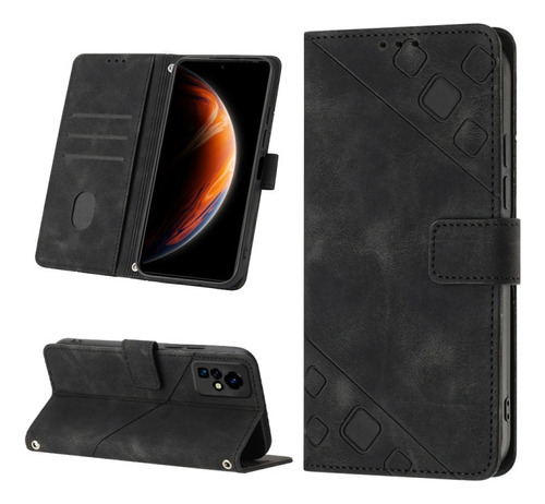 Capa De Telefone De Couro Para Infinix Zero X/zero X Pro X68