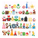 Kit 48 Miniaturas Super Mario Bros Nintendo Odissey 