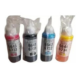 Pack 4 Botellas Tinta 100 Cc Universal Para Sist. Continuos