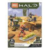 Mega Construx Halo Unsc Unidad Combate Cantidad De Piezas 104