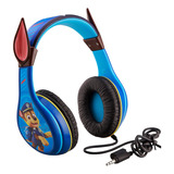 Paw Patrol Chase Auriculares Niños Con Controles Volumen Con