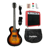Smithfire Lp100 Pack Sbs Paq Guitarra Eléctrica Amplificador