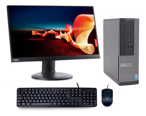 Cpu Dell Optiplex Core I3 8gb 240gb Ssd + Monitor 22 Full Hd