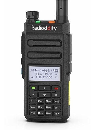 Radioddity Gd-77 Dmr Digital/analog Two Way Radio Dual Band