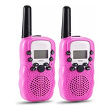 Set De Regalo De 2 Radio-walkie Talkie Para Niños Con Banda