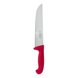 Cuchillo Carnicero 8 Pulgadas Profesional Premium La Creole Color Rojo