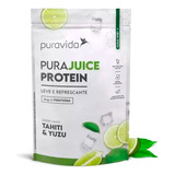 Pura Juice Protein Limão & Yuzu Whey Proteina Puravida 300g