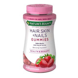 Hair Skin Nail Gummies Biotin Biotina Cabello Piel Uña Gomas