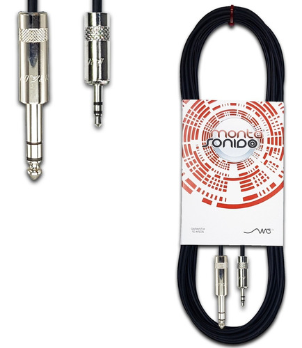 Cable Audio Plug Trs A Miniplug Stereo 10 Mts Neutrik Balanc