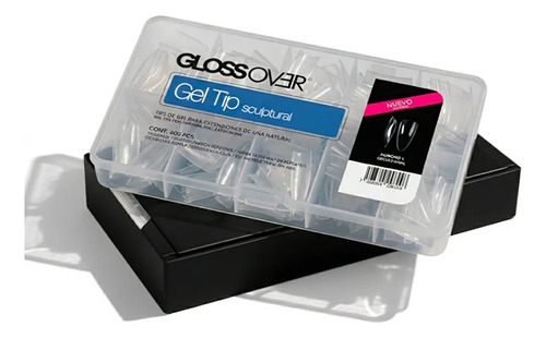 Soft Gel Geltip Escultural Coffin Gloss Over | Meses sin interés
