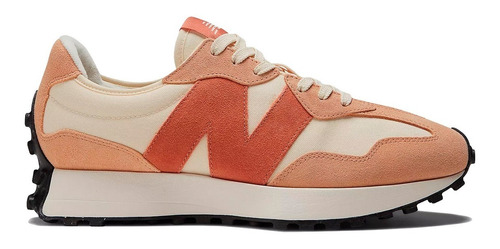 Zapatilla New Balance Hombre 327 Beige/camel/ladrillo