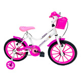 Bicicleta Infatil Aro 16 Bella Barbie Princesas Feminina